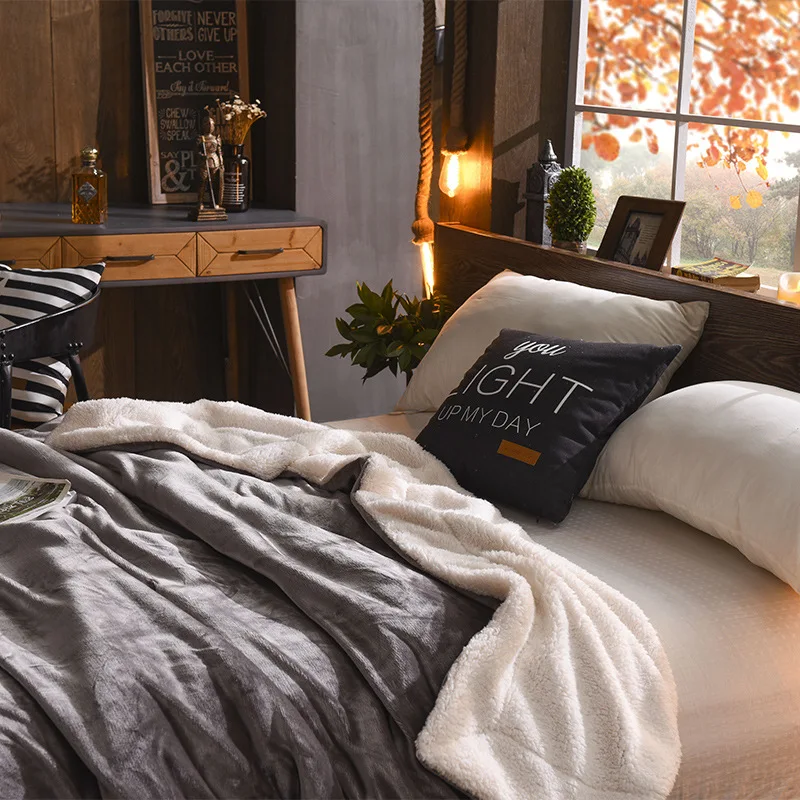 

Solid Color Coral Fleece Plush Fluffy Soft Warm Throw Blanket For Bed Cover Bedspread Flannel Coverlet Sofa Large Warm Blankets