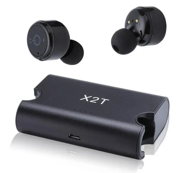 Deepspeed беспроводные наушники TWS X1T X2T мини Bluetooth с 1500 мАч power bank pk Q29 для iphone и