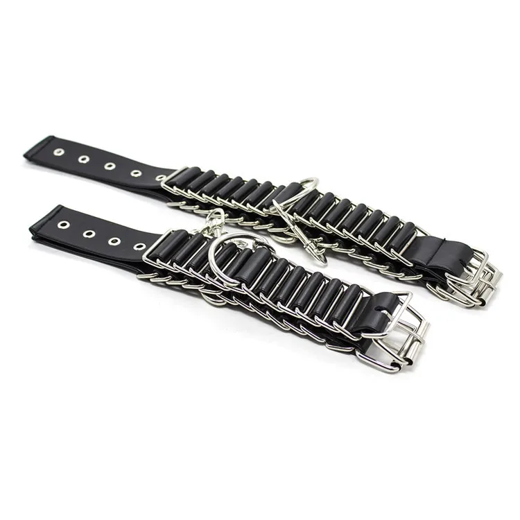 Черное кольцо цепи морщины наручники производителей продающих специи выполняя