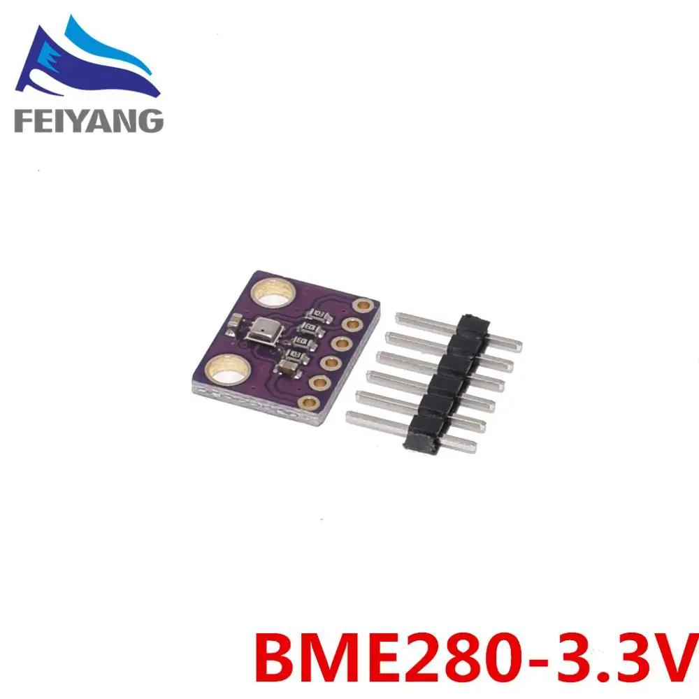 GY-BME280-3.3 10 шт. 1,8-5 в GY-BME280/GY-BME280-3.3 точность высотомер атмосферного давления BME280 модуль датчика - Цвет: GY-BME280-3.3