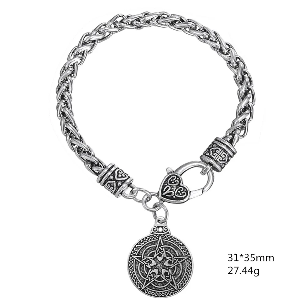 Браслет с бантиком dowapara Wiccan матовый черный браслет в стиле панк для защиты языков