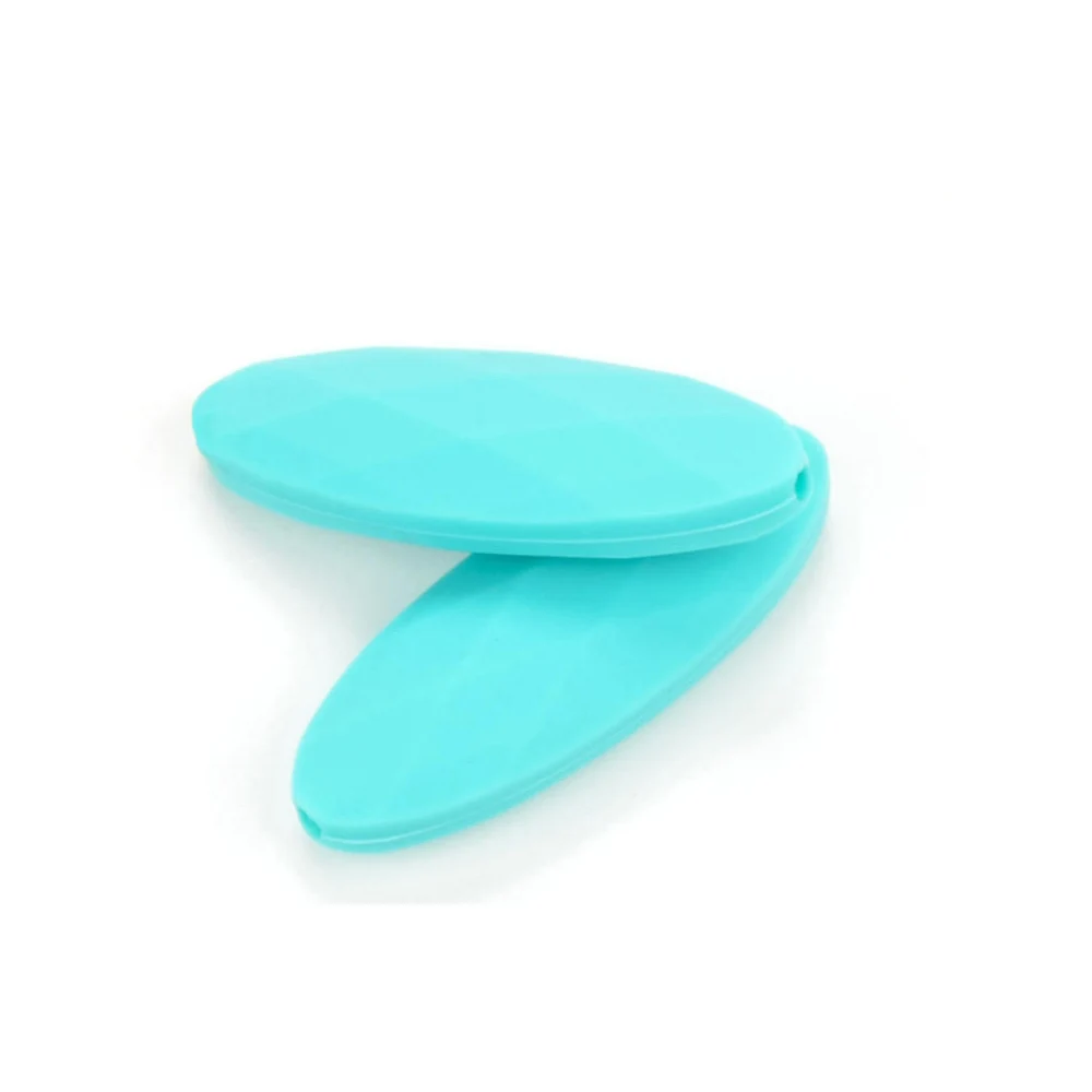 LOFCA 10 шт./лот, силиконовые бусины маркиза, BPA бесплатно, Детские Прорезыватели, сделай сам, прорезыватели, ожерелье, изготовление силиконовых бусин, детские игрушки, жевательные