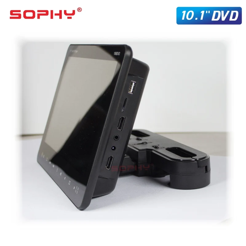 10," цифровой TFT светодиодный экран авто подголовник монитор USB/TF DVD видео плеер Встроенные динамики IR/FM/HDMI/игры HDMI SH1068DVD