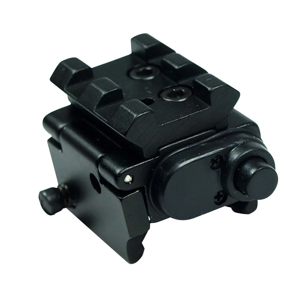 Новый мини рельсовый красный точечный прицел лазер для Пикатинни съемный