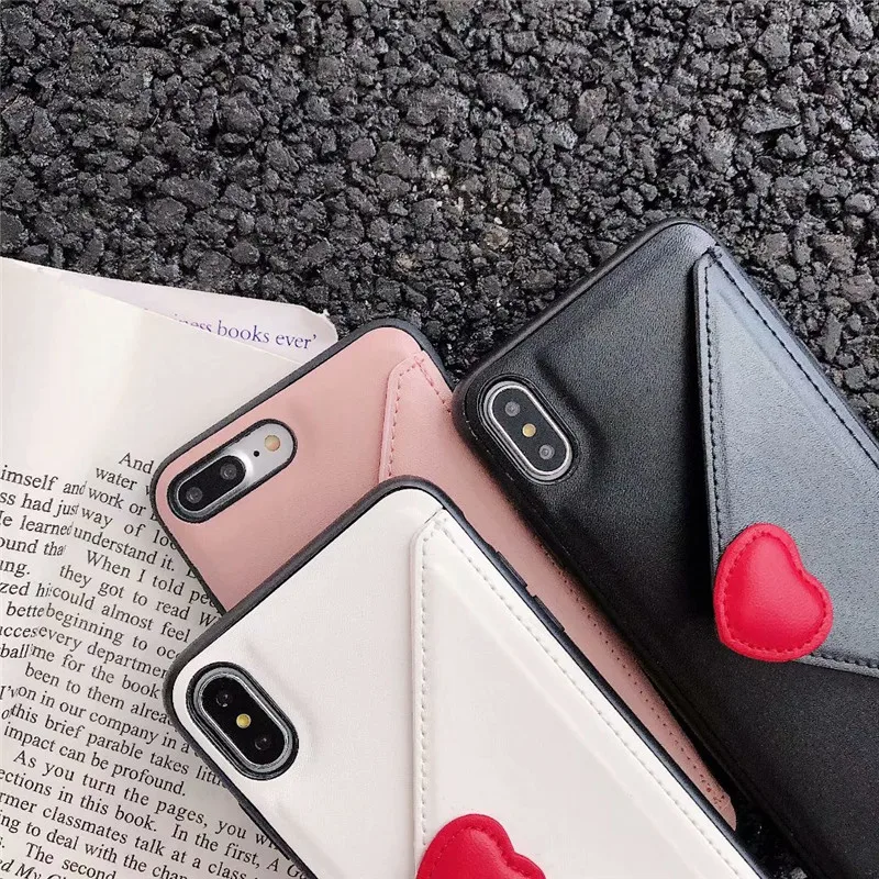 DISCASE модный кожаный чехол для телефона с рисунком на тему любви iphone XS MAX XR X