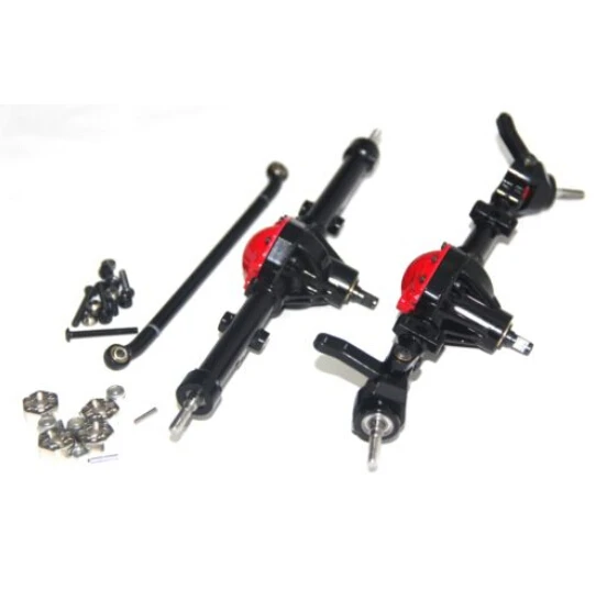 2014 новый полный сплав Передняя/задняя ось для 1/10 RC гусеничный D90 SCX10 TF2 (без шин) |