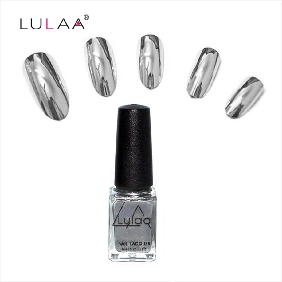 100% новый и высококачественный Гель лак для ногтей зеркальный эффект удаляемый