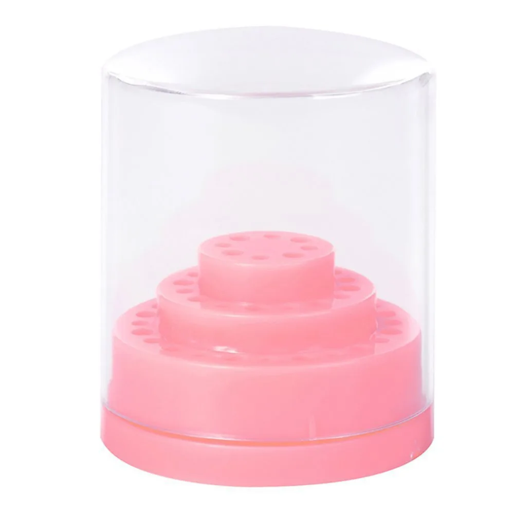 Держатель для маникюрных сверл удобный держатель ящики хранения подставка