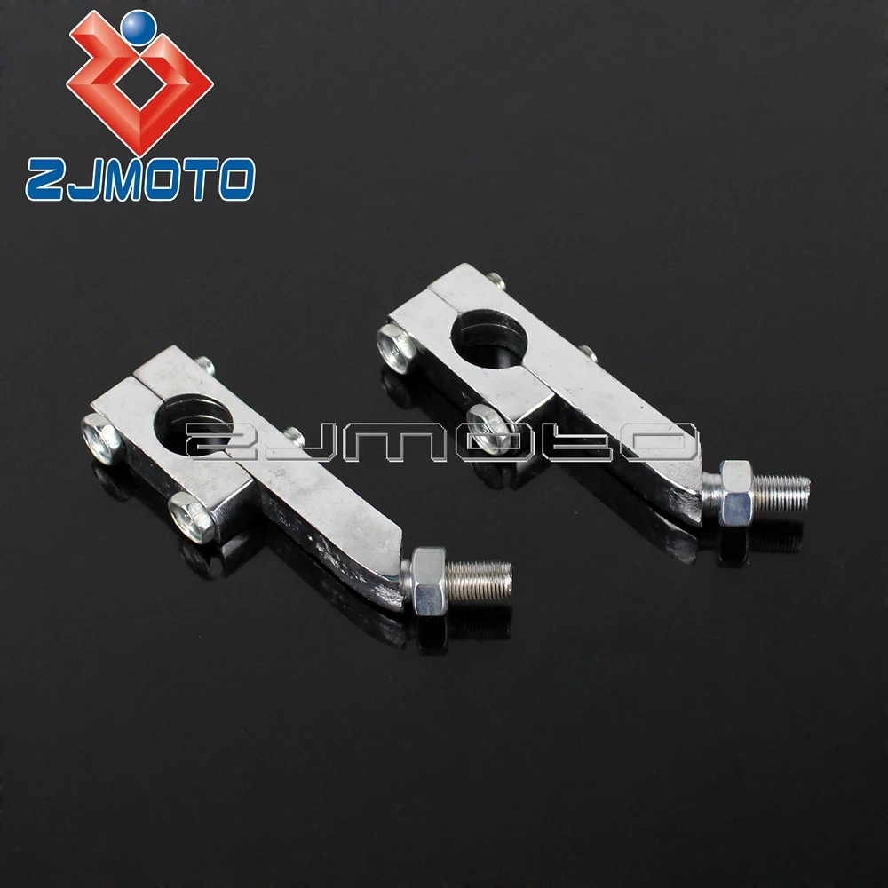 

Pair Handlebar Risers For Zundapp KS750 MW M1 M1M M1S M72 R12 R75 Handle Bar Holder Mount Brackets For R51 R61 R66 R71 K750