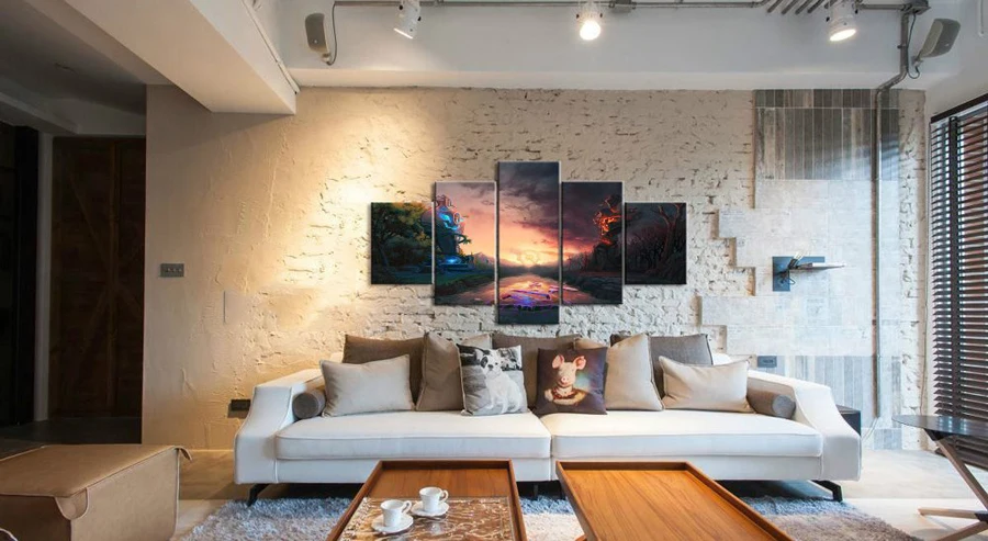 5 Panel DOTA 2 Game Canvas Printed Painting For Living Room Wall Art Home Decor HD Picture Artworks Modern Poster | Дом и сад
