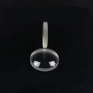 Стеклянная оптическая тестовая вогнутая линза диаметром 28-50 мм, 1 шт., фокусное расстояние, стеклянный оптический прибор, тройная призма для датчиков