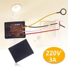 Диммер СВЕТОДИОДНЫЙ универсальный, переменный ток 220 (в), сенсорный переключатель, регулируемый контроль лампы, прочный, 25-100 Вт, аксессуары для домашнего декора