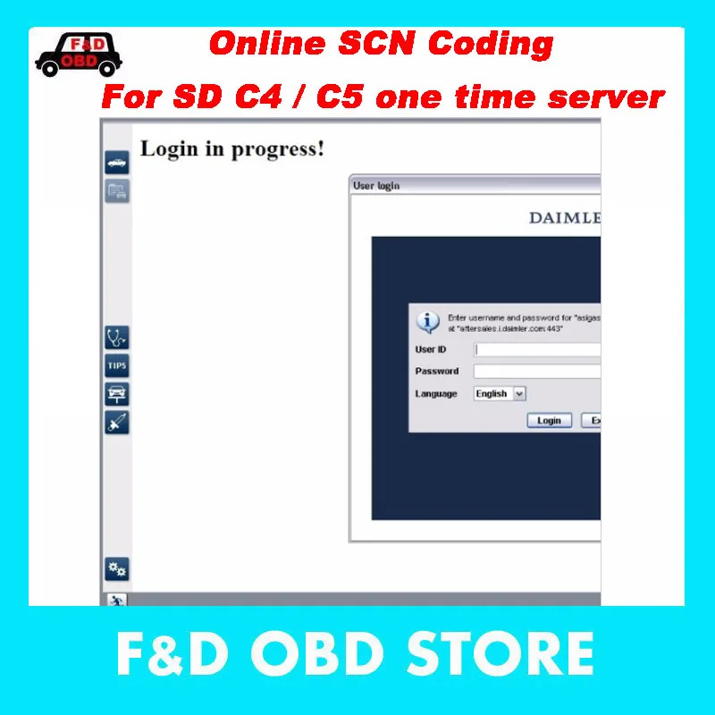 Онлайн SCN кодирование для X & entry диагностический инструмент SD C4/star c4/SD C5 один раз