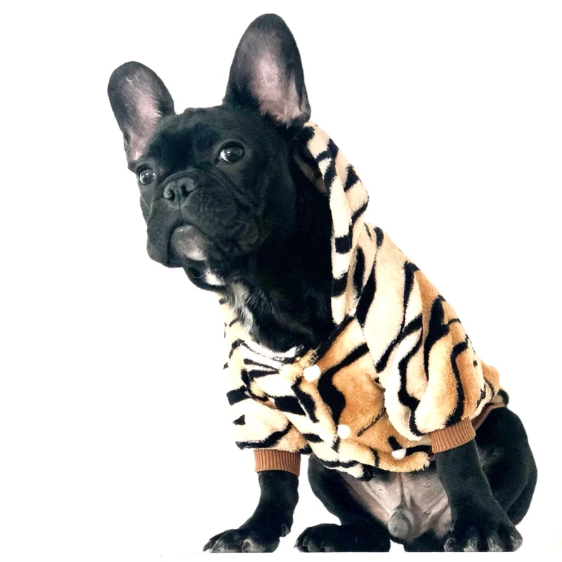 Осенне-зимняя одежда для мопса Пудель Бишон Шнауцер кошка собака пальто куртка