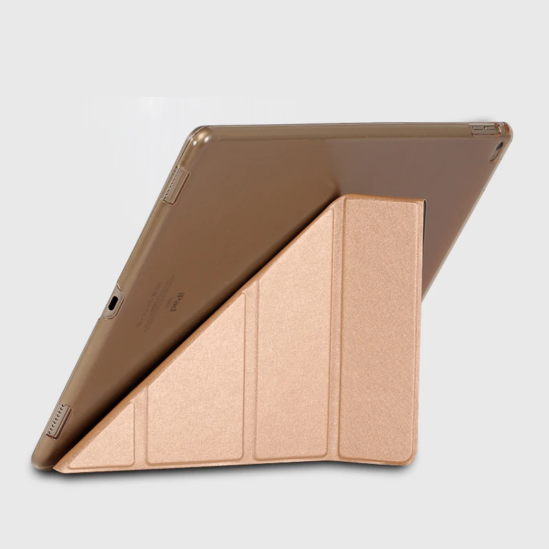 Супер тонкий Чехол подставка из искусственной кожи для Apple Ipad Pro 12 9 2015 2017 кожаный