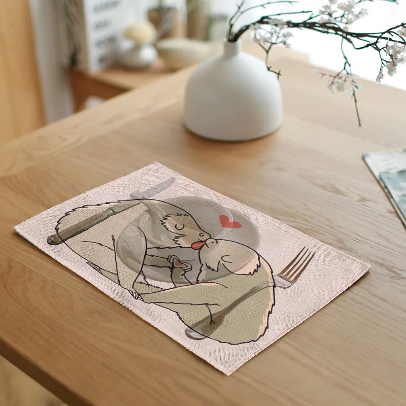 Матрас для пары скатерть чайный коврик коврики места полиэстер собака и кошка