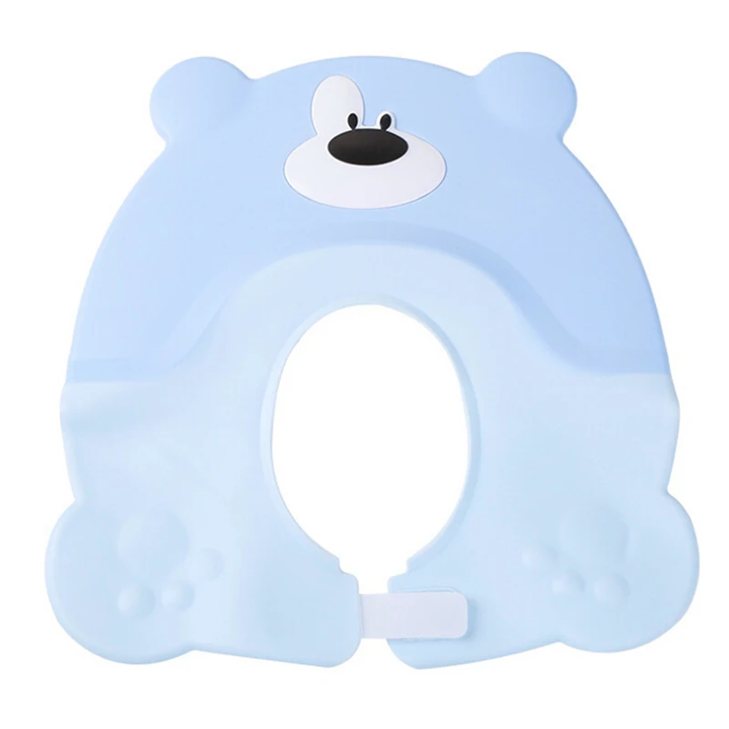 Регулируемая детская шапочка для душа защита мытья волос кепки с прямым