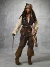 Джек Спарроу Джонни Депп Пиратская гигантская шелковая фотография 24x36 дюймов