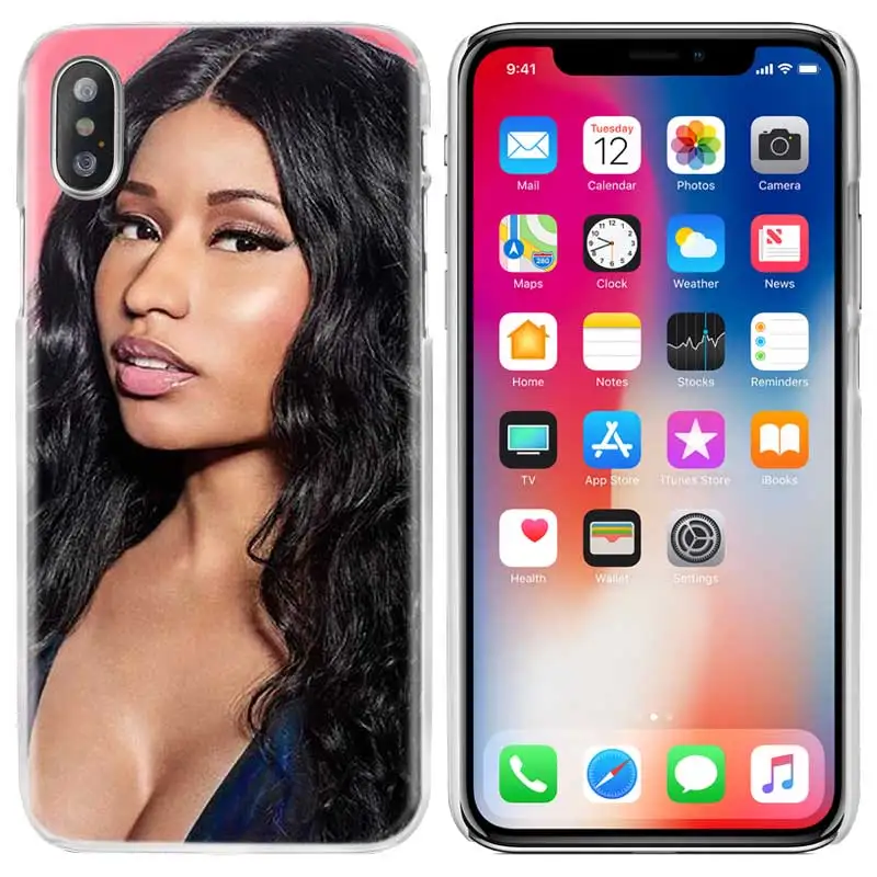 Nicki Minaj мой queen Мода чехол Clear Жесткий ПК для iPhone XS Max XR 7 8 6 6s плюс X 5 5S SE 5C 4 4S Coque Fundas - Цвет: 09