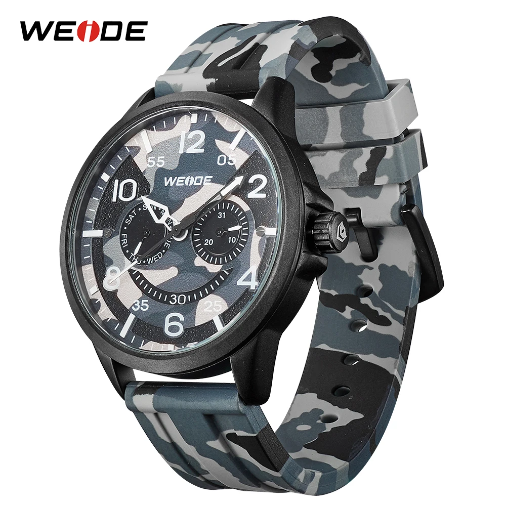 WEIDE Роскошные спортивные брендовые аналоговые цифровые Move Мужские t силиконовый