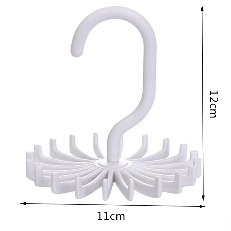 Пластиковая мини-вешалка для галстуков 20 галстуков/ремней/шарфов вешалка