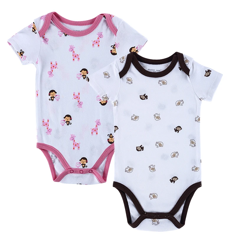 Боди для малышей боди с принтом новорожденных одежда маленьких девочек 100% хлопок