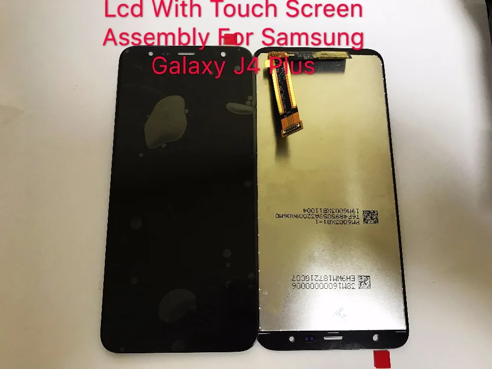 100% тестирование мобильный телефон ЖК-дисплей Pantalla для Sam J4 Plus J415 J6 + J610 с