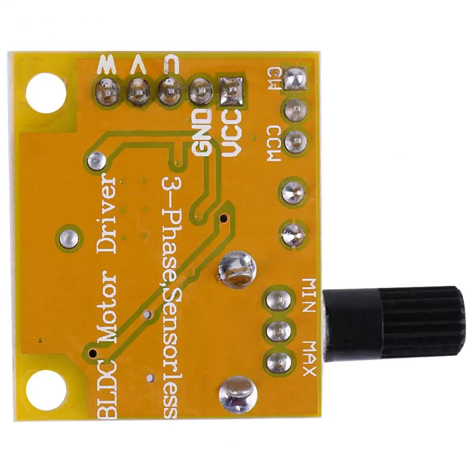DC 5 V-15 V 15 Вт Мотор драйвер BLDC 3-фазный бесщеточный мотор драйвер Бессенсорное Скорость контроллер