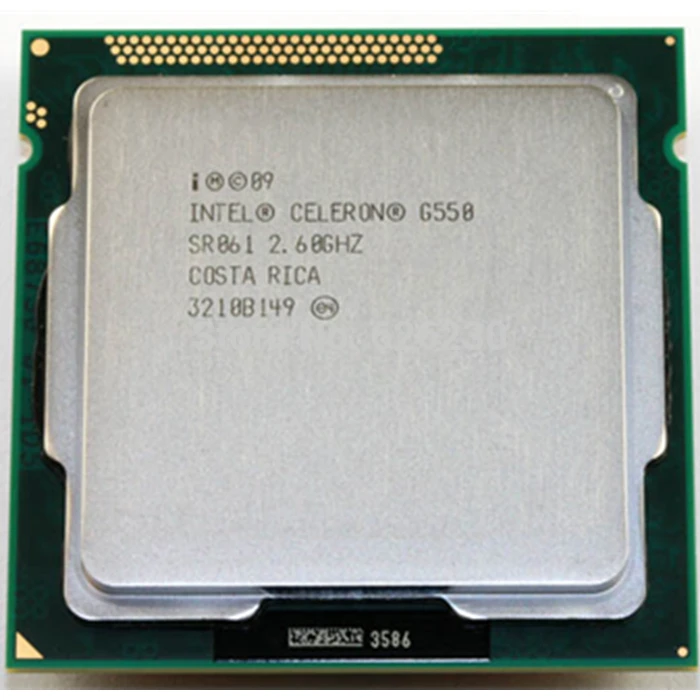 Процессор lntel G550 для настольного компьютера 2 6 ГГц L3 Мб/5.0gt/s процессор LGA 1155 1155pin (100%