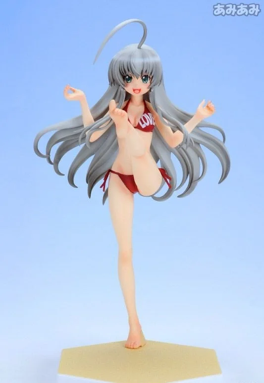 16 см ПВХ фигурка японского аниме Nyaruratohotepu Haiyore! Nyaruko san красный купальник