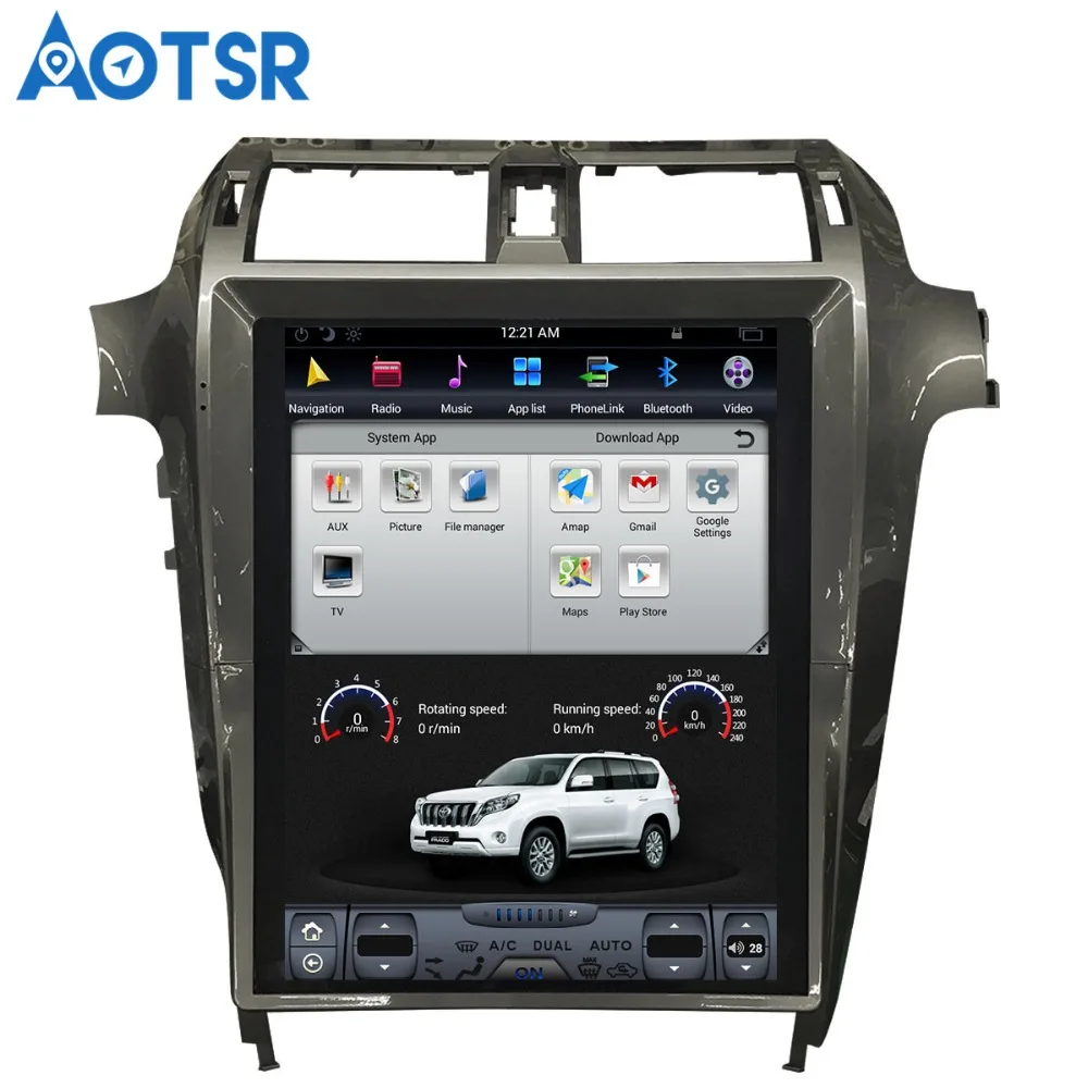 15 дюймов ISP Экран автомобильный dvd плеер на основе Android GPS навигации для Lexus GX400 GX460