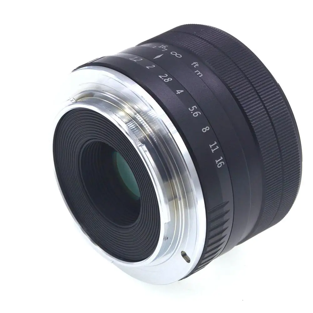 Объектив с большой диафрагмой Prime APS-C для Sony E Mount беззеркальных камер A7III A9 NEX 3 3N 5 5T