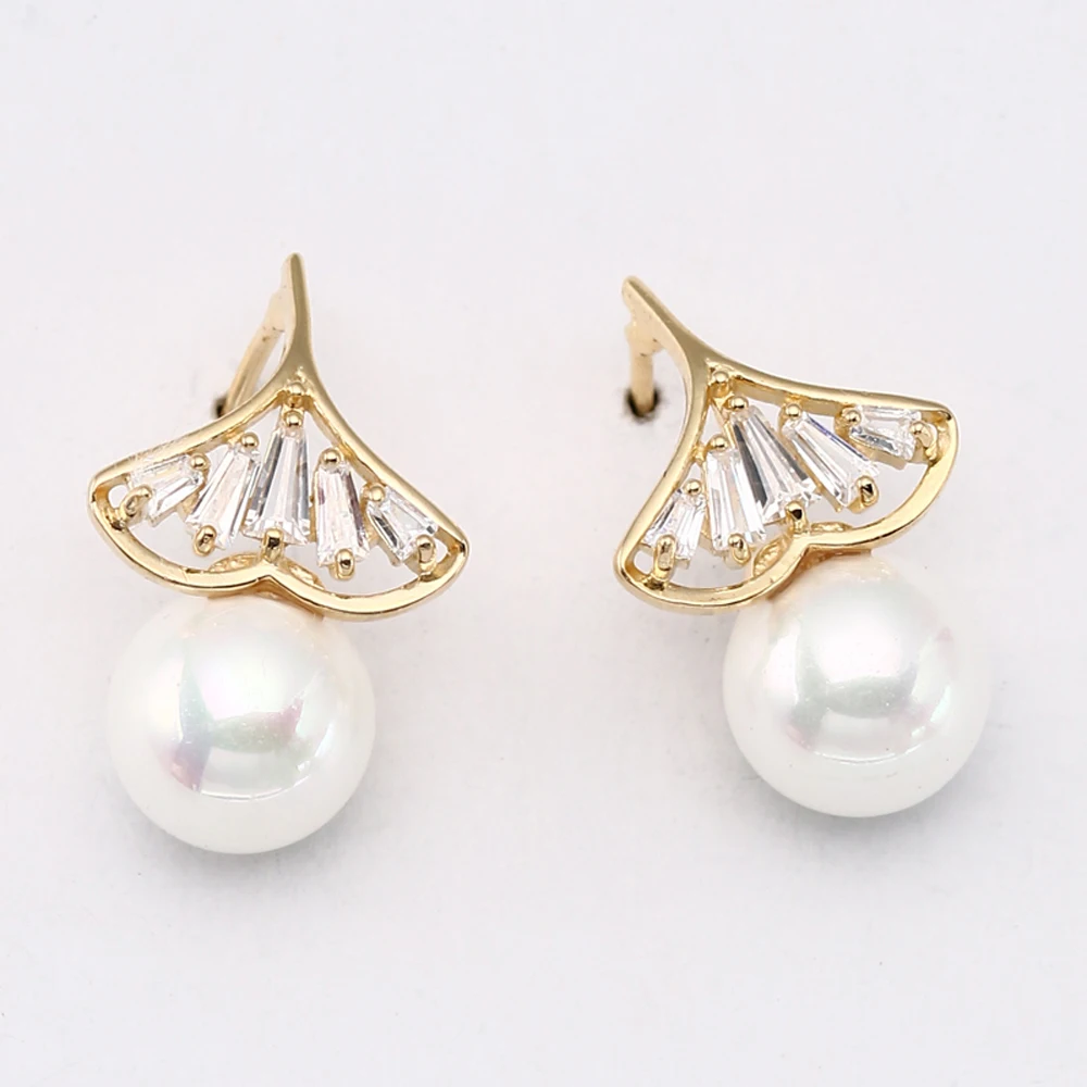 Горячая продажа золотой неровный геометрические серьги Модные ювелирные