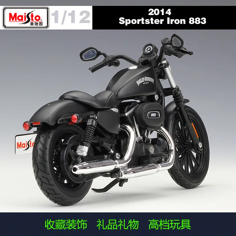 1:12 2014 SPORTSTER IRON883 Maisto модель автомобиля металлическая литая спортивная гоночная