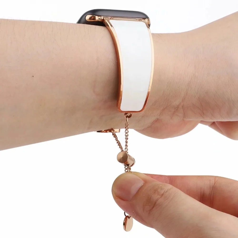 Простой ремешок для iwatch, 38 мм, 42 мм, 44 мм, 40 мм, браслет для Apple Watch, 38 мм, нержавеющая сталь, серия 4, 3, 2, 1