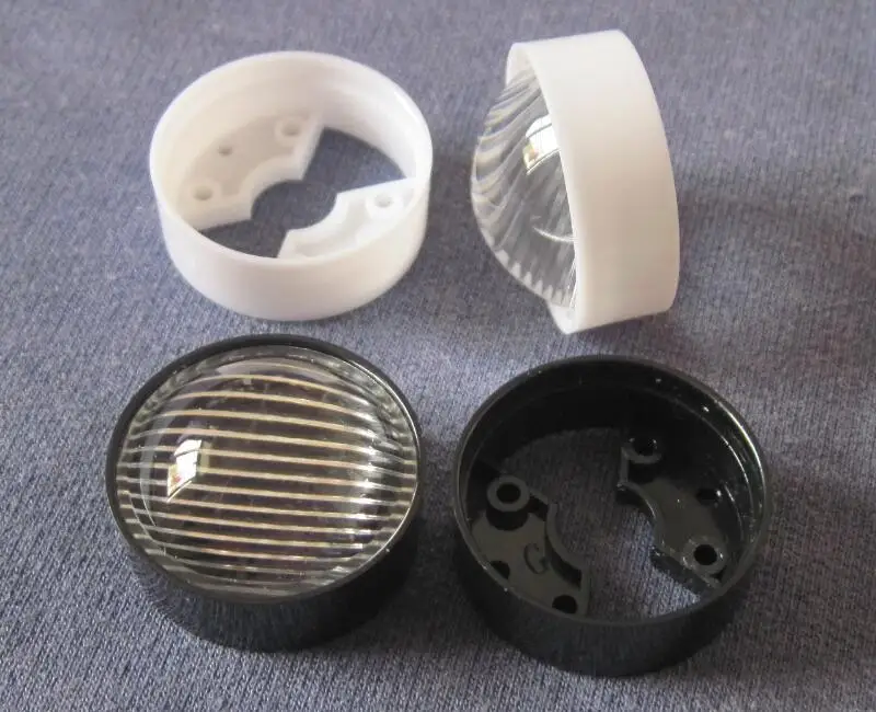 20 компл./лот Высококачественная светодиодная линза 60 градусов размер держателя: