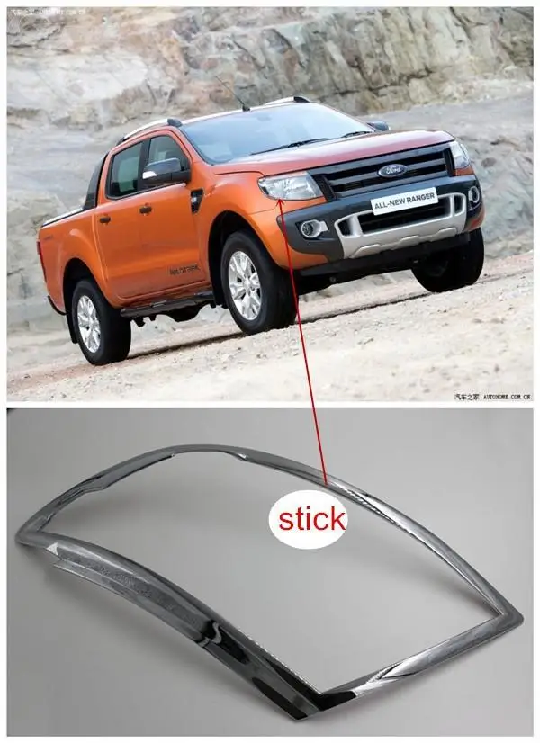 Ксеноновые лампы крышки лампы отделкой для Ranger 2012 2013 T6