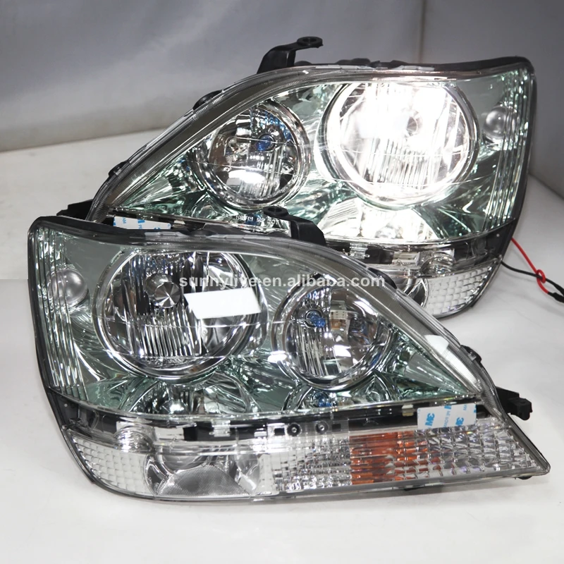 Для TOYOTA 1998 до 2002 год Herrier Kluger головная лампа для Lexus RX330 RX300 R350 передний светильник