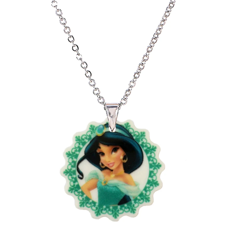 2016 г. Акриловая цепочка с кулоном для маленькой принцессы из мультфильма