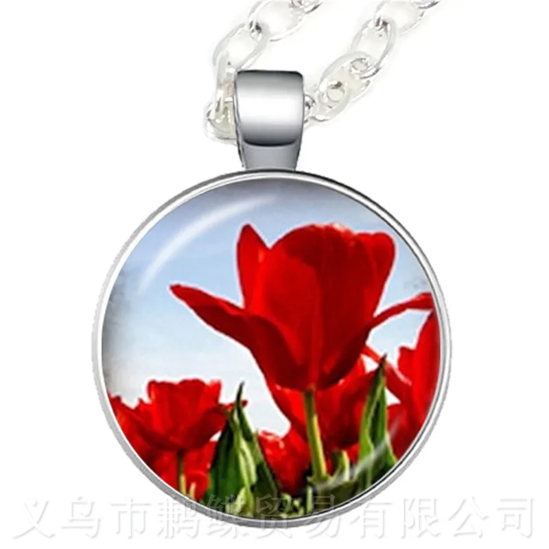 Ожерелье с изображением цветка мандалы ювелирные изделия в европейском и