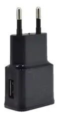 Бесплатная доставка, блок питания переменного тока 5 В/500 мАч с европейской вилкой, настенный адаптер, зарядное устройство USB для PDA DV Mp3 Mp4 светодиодный ным индикатором питания