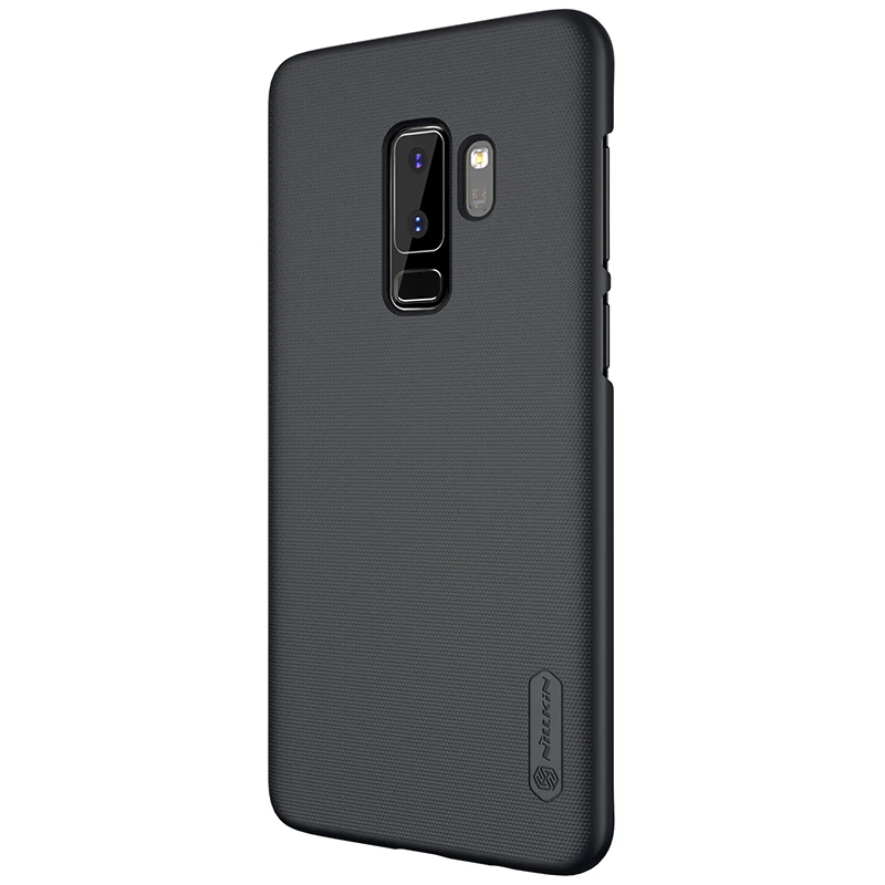 Чехол Nillkin для samsung Galaxy s9 plus матовый защитный чехол для samsung Galaxy s9 plus с подарком - Цвет: Black