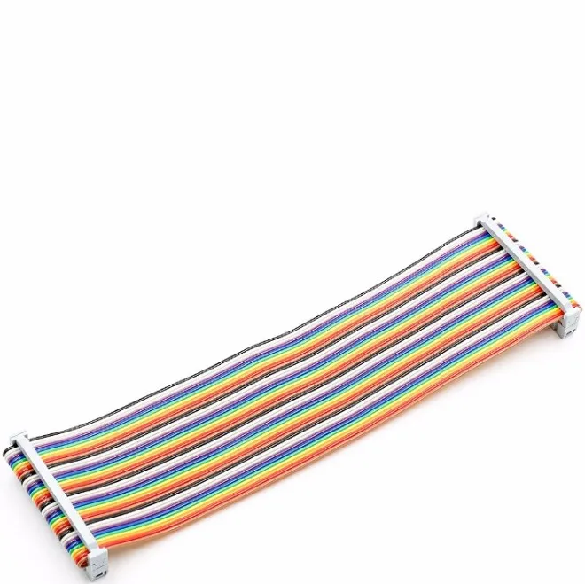 

20 см 40 PIN Way GPIO Радужный ленточный кабель для Raspberry Pi Модель B/Модель B + коннектор