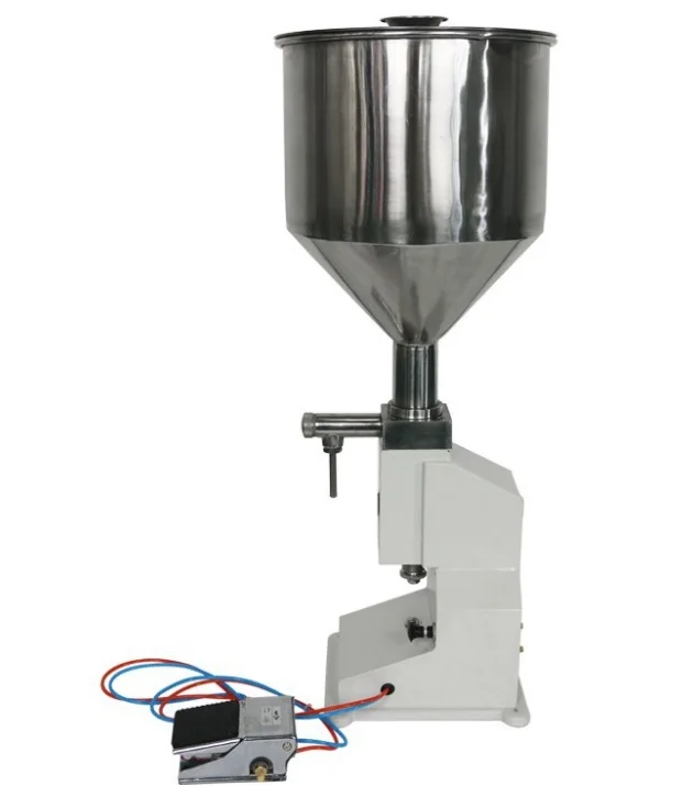 

A02 Washing Liquid Pneumatic Filling Machine, Cream Filler (5-50ml)