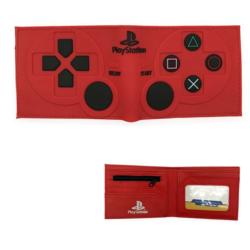 Модный игровой playstation 4 кошелек с карманом для монет ID держатель для карт 3D Touch PVC и PU короткий кошелек для молодых Carteira Masculina