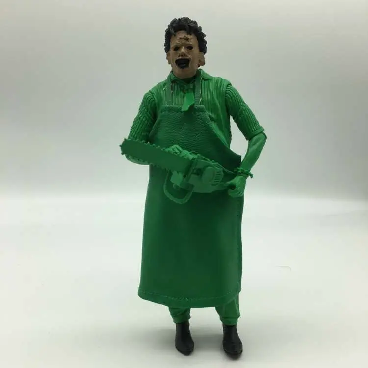 Verde Carburante 40TH Leatherface Il Техасская резня бензопилой экшен фигурка из ПВХ Collezione модель