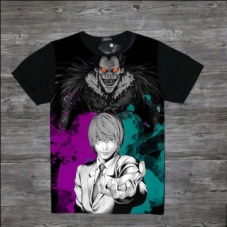 [XHTWCY] Япония аниме Death Note футболка для мальчиков/Мужчин Косплей Yamaguchi Kappei с