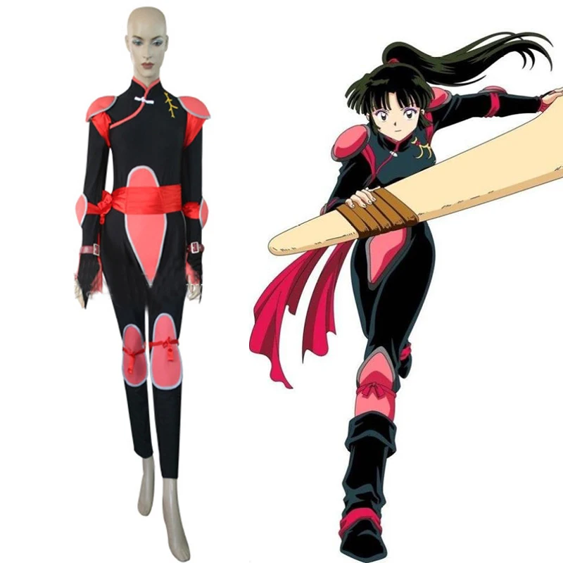 Костюм для косплея аниме InuYasha костюм Санго униформа боевых действий на Хэллоуин
