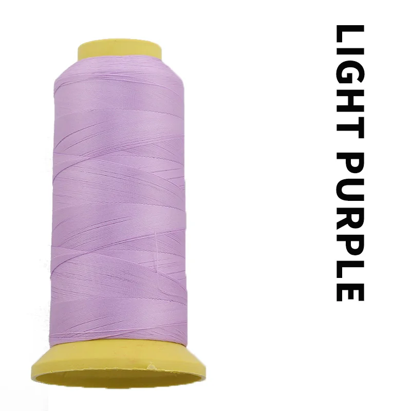 Light Purple 2000 метровая нить для швейной промышленной машины катушка Многоцветная высокая прочность швейные принадлежности полиэфирная коробка оверлок - Цвет: Light Purple