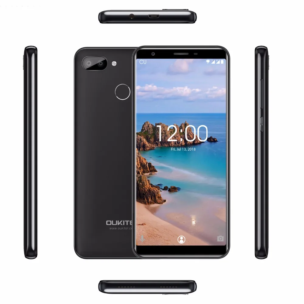 Оригинальный OUKITEL C11 Pro 5 дюймов 18:9 Дисплей Android 8 1 мобильный телефон 4 ядра 3g